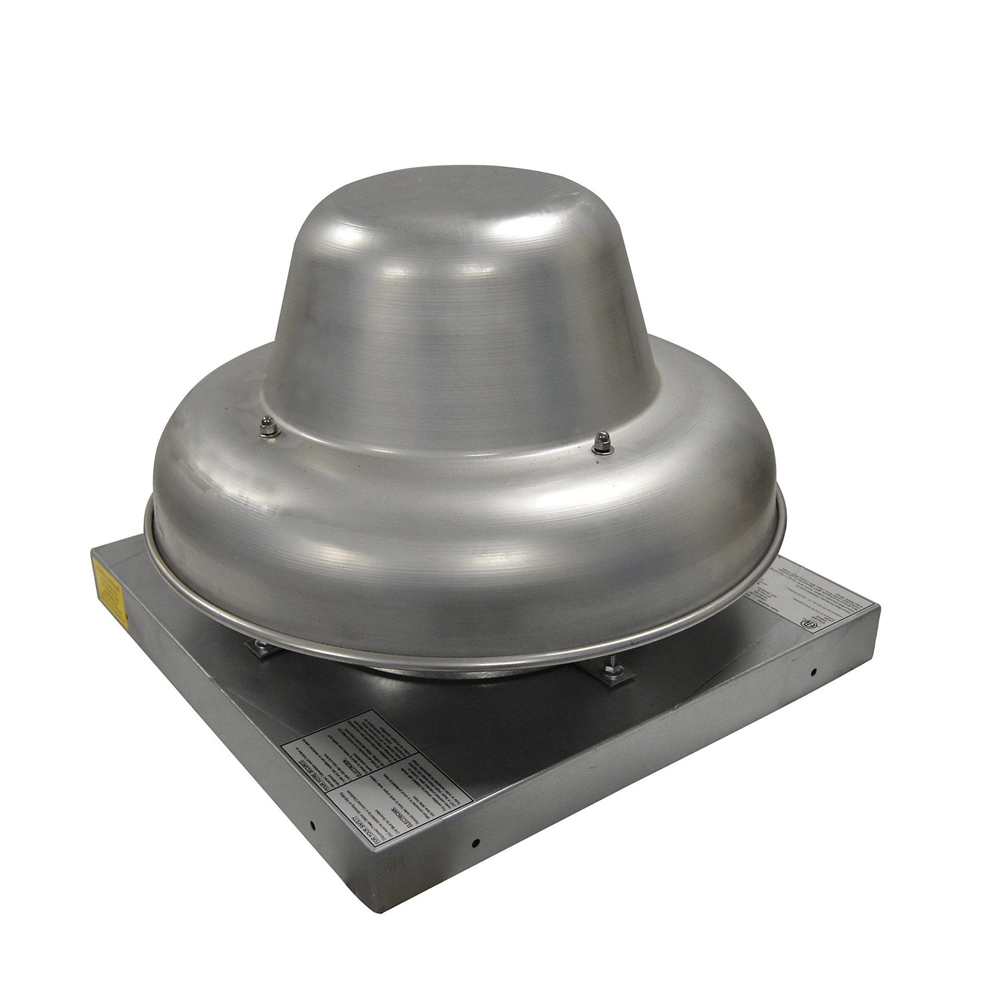 Canarm Spun Aluminum Exhaust Fan — 9in. Downblast, Roof or Wall Mount, Model# ALX090DD
